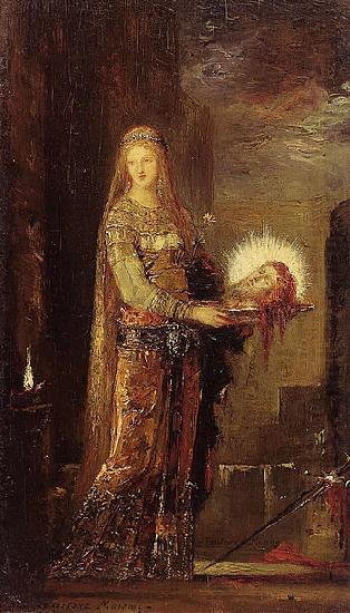 Gustave Moreau Salome Carrying the Head of John the Baptist on a Platter china oil painting image